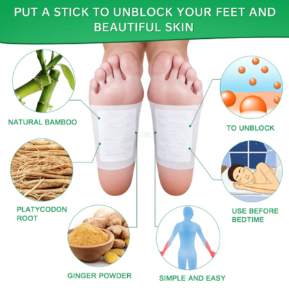 Detox Foot Patches (Pack of 20) | Restore Balance & Wellness
