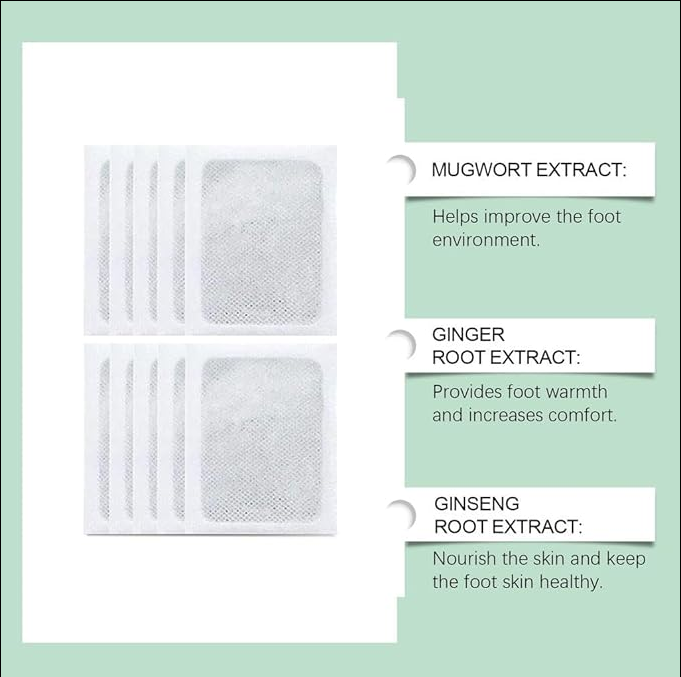 Detox Foot Patches (Pack of 20) | Restore Balance & Wellness