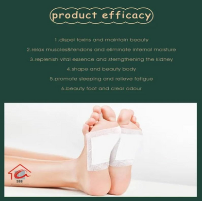 Detox Foot Patches (Pack of 20) | Restore Balance & Wellness